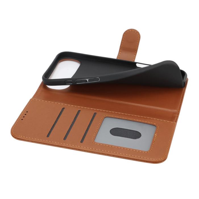 Bild 5,  iPhone Air Fodral Läder Brun - Teknikhallen.se