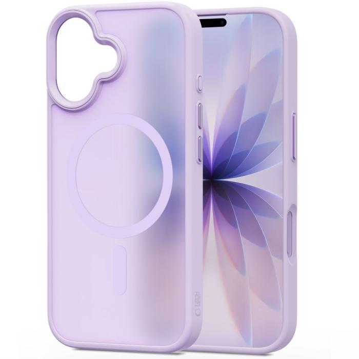 Bild 2, Tech-Protect Tech-Protect iPhone 17 Skal MagSafe MagMat Lavender - Teknikhallen.se