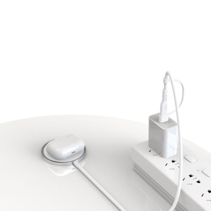 Bild 6, Tech-Protect Tech-Protect 15W MagSafe Trådlös Qi Laddare Vit - Teknikhallen.se