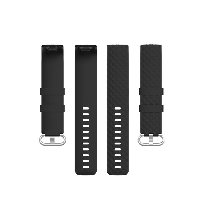 Bild 5,  Armband Fitbit Charge 3 / 4 Svart - Teknikhallen.se
