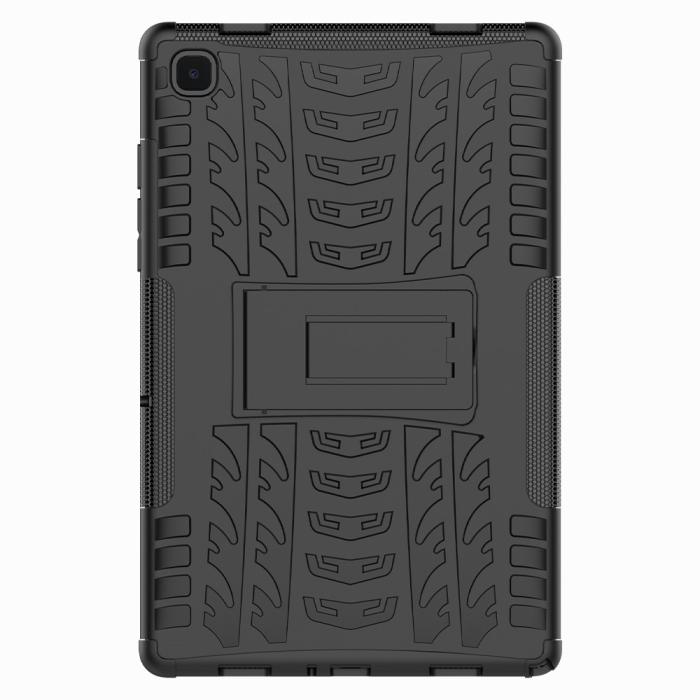 Bild 4,  Samsung Galaxy Tab A7 10.4 Skal Rugged Kickstand Armor Svart - Teknikhallen.se
