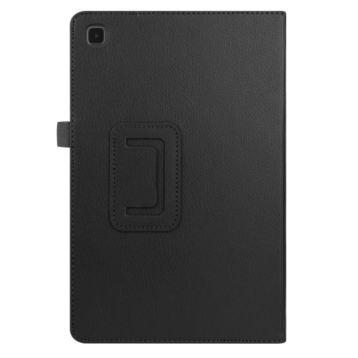Bild 3,  Samsung Galaxy Tab A7 10.4 Fodral Litchi Läder Svart - Teknikhallen.se