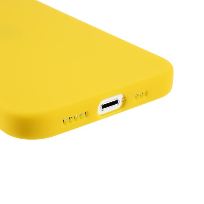 Bild 5,  iPhone 13 Pro - Matt TPU Skal - Gul - Teknikhallen.se