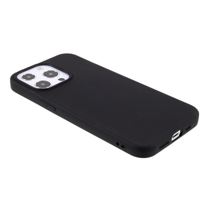 Bild 4,  iPhone 13 Pro - Matt TPU Skal - Svart - Teknikhallen.se