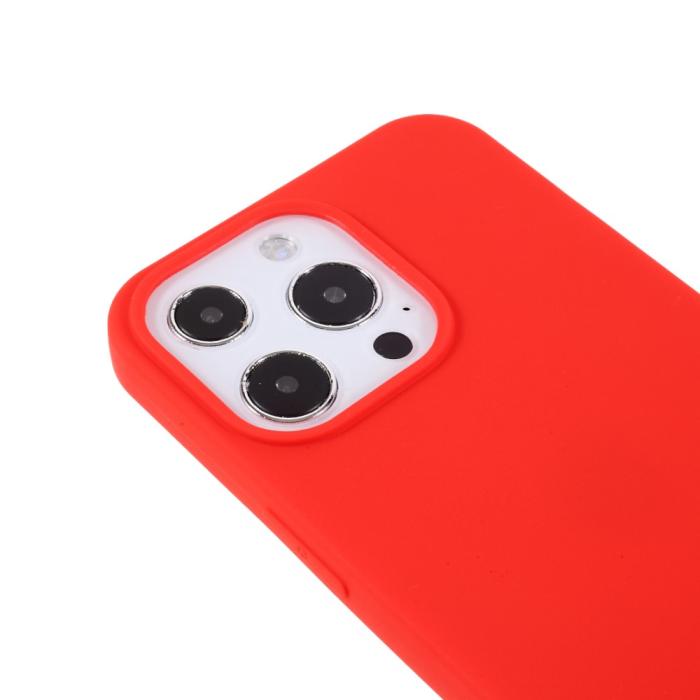 Bild 6,  iPhone 13 Pro - Matt TPU Skal - Röd - Teknikhallen.se