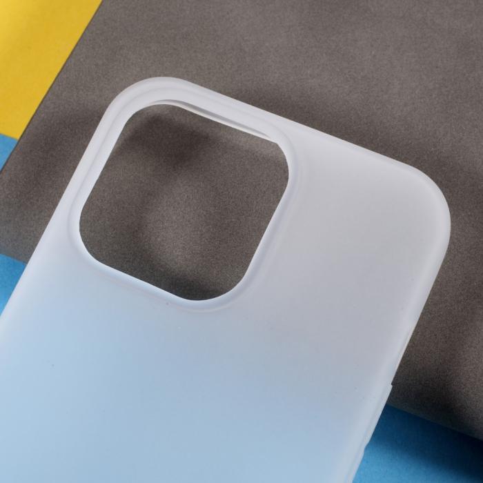 Bild 5,  iPhone 13 Pro - Matt TPU Skal - Vit - Teknikhallen.se