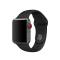  Silikon Armband Apple Watch 42/44/45/49 mm Svart (M/L) - Teknikhallen.se