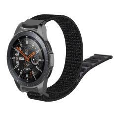  Nylon Armband Med Kardborreband F&auml;ste - Svart (22mm) - Teknikhallen.se