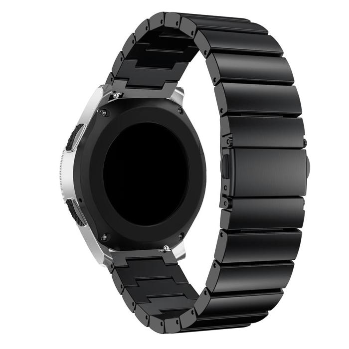 Bild 3,  Armband I Rostfritt Stål - Svart (22mm) - Teknikhallen.se