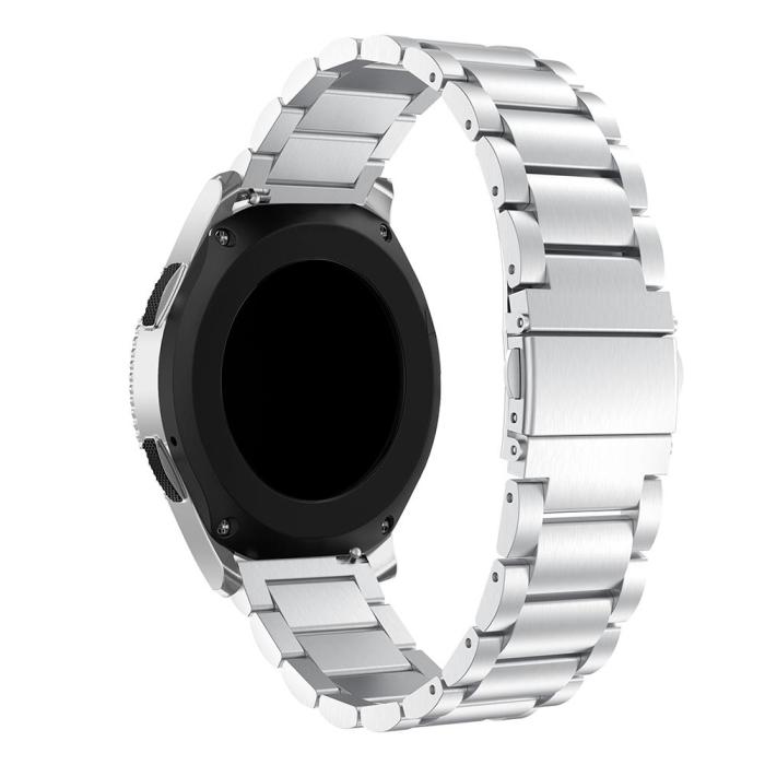 Bild 2,  Lyxigt Metallarmband I Rostfritt Stål - Silver (22mm) - Teknikhallen.se