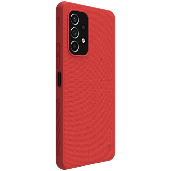 Bild 5, NILLKIN NILLKIN Samsung Galaxy A53 5G Skal Frosted Shield Röd - Teknikhallen.se