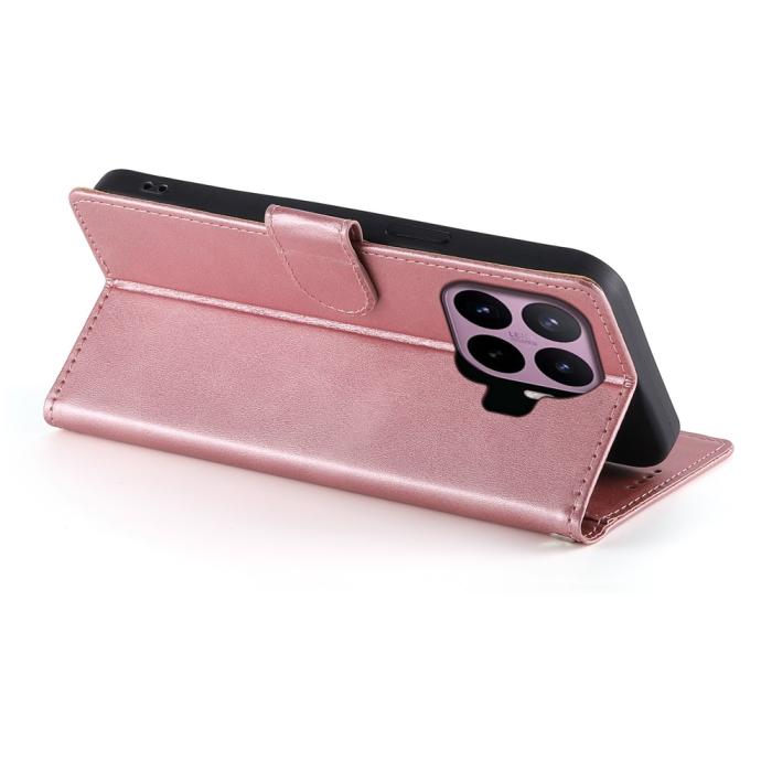 Bild 2,  Xiaomi 17T Pro Fodral Läder Roséguld - Teknikhallen.se