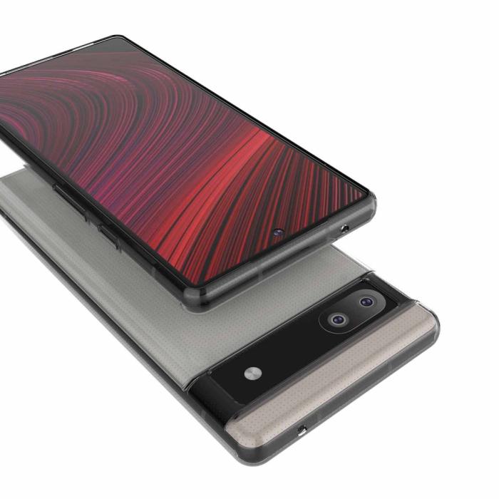 Bild 5,  Google Pixel 6A Skal Slim TPU Transparent - Teknikhallen.se