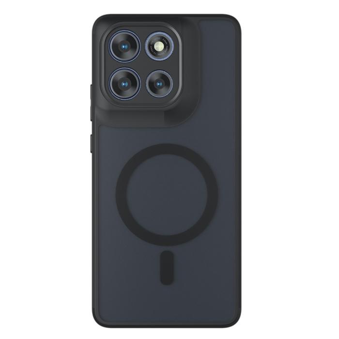 Bild 2,  Motorola Moto G86 Power / G86 5G Skal MagSafe Hybrid Svart - Teknikhallen.se