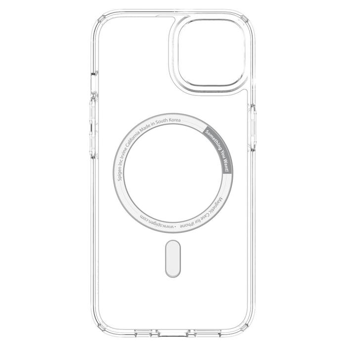 Bild 4, Spigen Spigen iPhone 13 Mini Skal MagSafe Mag Ultra Hybrid Vit - Teknikhallen.se