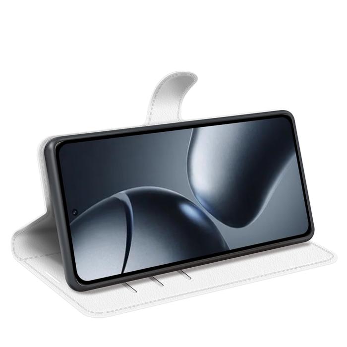 Bild 6,  Xiaomi 15T Fodral Litchi Läder Vit - Teknikhallen.se