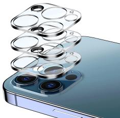  3-Pack iPhone 13 Pro/13 Pro Max Linsskydd H&auml;rdat Glas Transparent - Teknikhallen.se