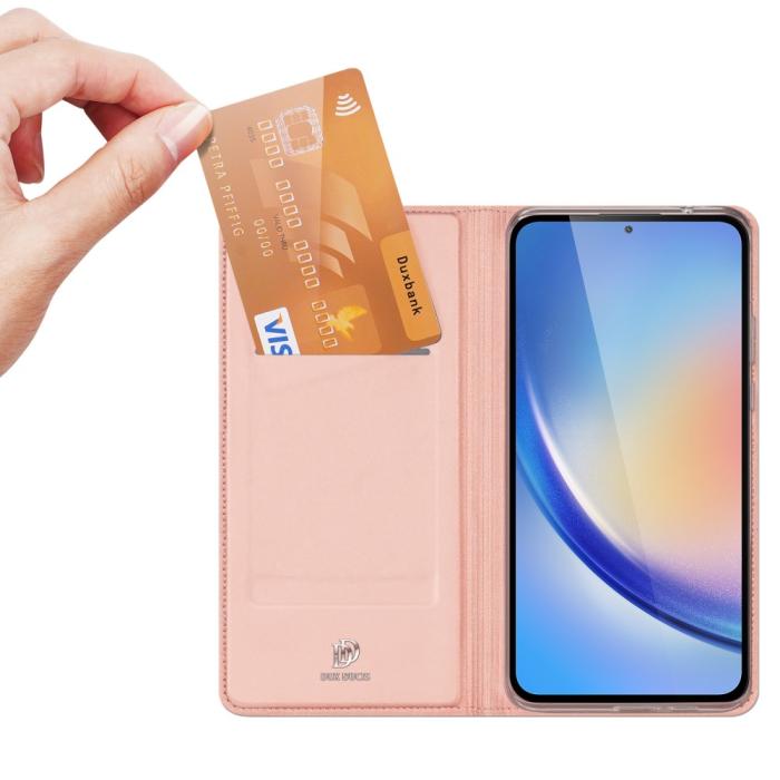 Bild 2, DUX DUCIS DUX DUCIS Galaxy A35 5G Fodral Skin Pro Roséguld - Teknikhallen.se