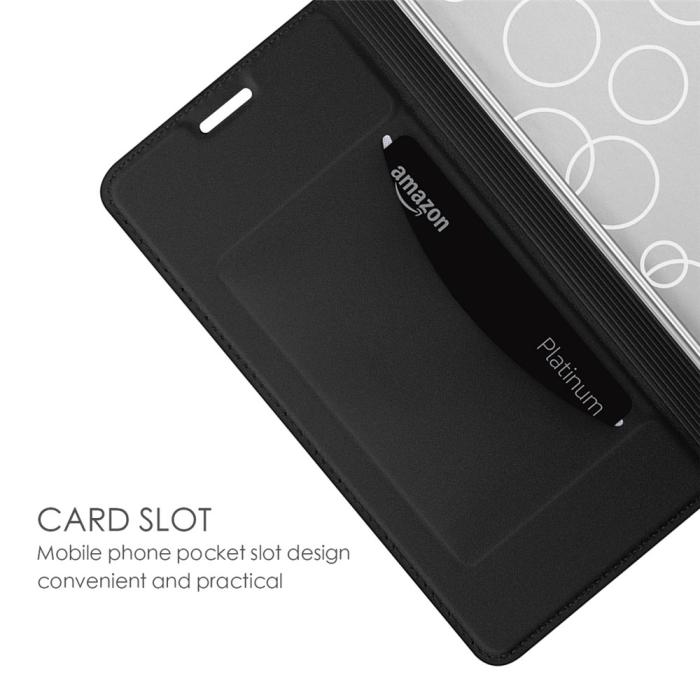 Bild 4,  OnePlus Nord 5 5G Fodral Flip Läder Svart - Teknikhallen.se