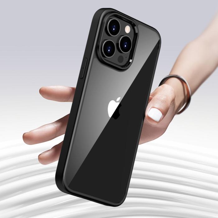 Bild 4,  iPhone 15 Skal Hybrid Lila - Teknikhallen.se