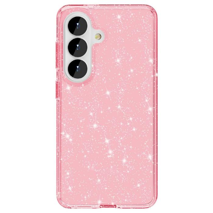 Bild 2,  Samsung Galaxy S26 Plus Skal Glitter TPU Rosa - Teknikhallen.se