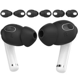 AHASTYLE AHASTYLE Airpods 3 Öronpluggar 3-PACK Svart - Teknikhallen.se