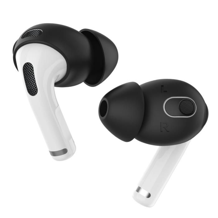 Bild 2, AHASTYLE AHASTYLE Airpods 3 Öronpluggar 3-PACK Svart - Teknikhallen.se