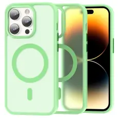 ColorPop ColorPop iPhone 14 Pro Max Skal CH MagSafe Matt Ljus Gr&ouml;n - Teknikhallen.se