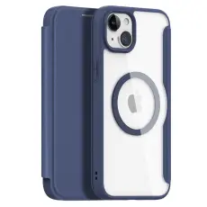 DUX DUCIS DUX DUCIS iPhone 15 Plus Fodral MagSafe Skin X Pro Bl&aring; - Teknikhallen.se