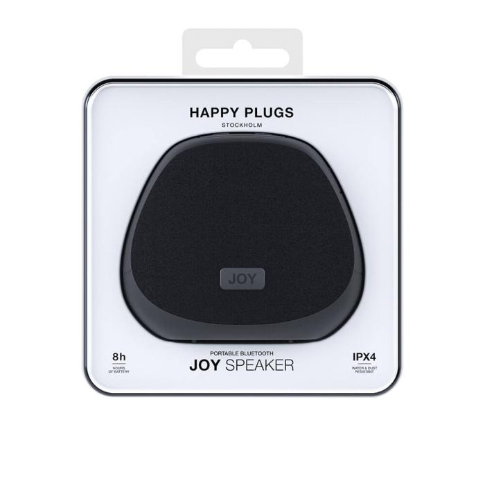 Bild 2, Happy Plugs Happy Plugs Joy Högtalare Mikrofon IPX4 Svart - Teknikhallen.se