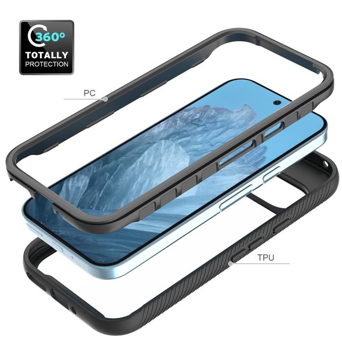 Bild 4,  Google Pixel 9/9 Pro Skal Hybrid Defense Svart - Teknikhallen.se