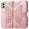  Motorola Moto G73 5G Fodral Butterfly Roséguld - Teknikhallen.se