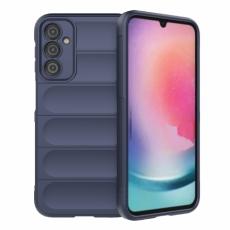  Samsung Galaxy A24 5G Skal Magic Shield M&ouml;rk Bl&aring; - Teknikhallen.se