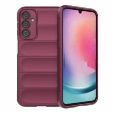  Samsung Galaxy A24 5G Skal Magic Shield Vinr&ouml;d - Teknikhallen.se