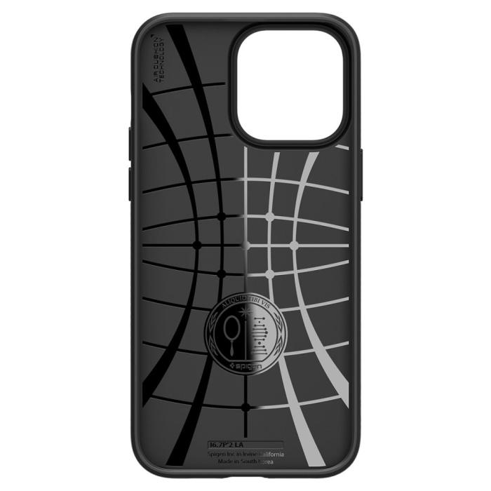 Bild 4, Spigen Spigen iPhone 14 Pro Max Skal Liquid Air Matt Svart - Teknikhallen.se