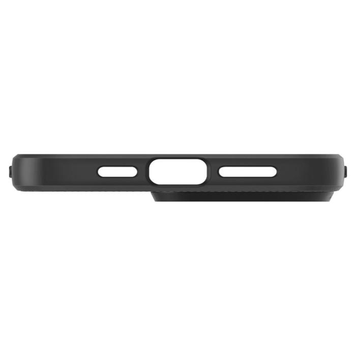 Bild 6, Spigen Spigen iPhone 14 Pro Max Skal Liquid Air Matt Svart - Teknikhallen.se