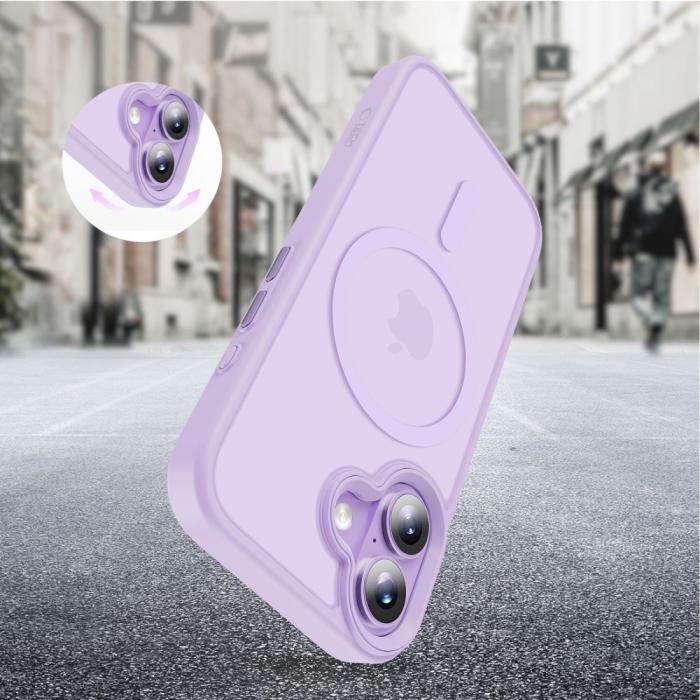 Bild 6, Tech-Protect Tech-Protect iPhone 17 Skal MagSafe MagMat Lavender - Teknikhallen.se