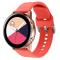  Klassiskt Silikon Armband Smartwatch - Orange (20mm) - Teknikhallen.se