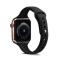  Silikon Armband Apple Watch 38/40/41 mm - Svart - Teknikhallen.se