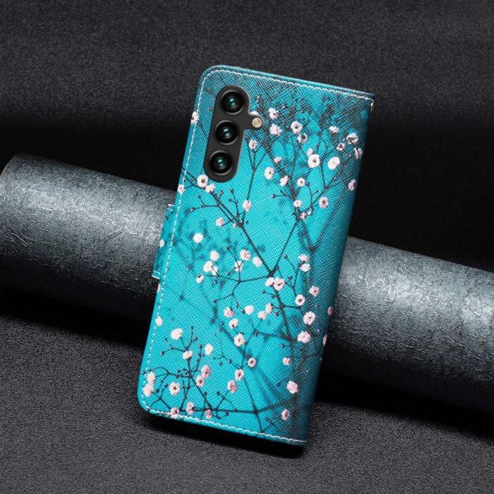 Bild 5,  Samsung Galaxy A14 4G/5G Fodral Med Tryck Plommonträd - Teknikhallen.se