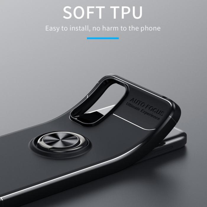 Bild 6,  Xiaomi Redmi Note 11 4G Skal Ring Röd - Teknikhallen.se