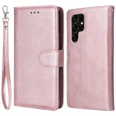  Samsung Galaxy S22 Ultra Fodral 2in1 Magnet Ros&eacute;guld - Teknikhallen.se
