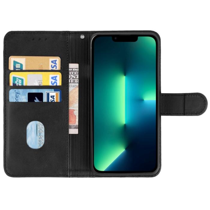 Bild 3,  iPhone 14 Plus Fodral Läder Svart - Teknikhallen.se