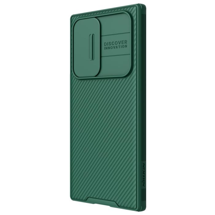 Bild 5, NILLKIN NILLKIN Samsung Galaxy S22 Ultra Skal CamShield Pro Grön - Teknikhallen.se