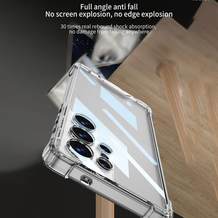 Bild 5, GKK GKK Samsung Galaxy S25 Ultra Skal Shockproof Tonad Svart - Teknikhallen.se