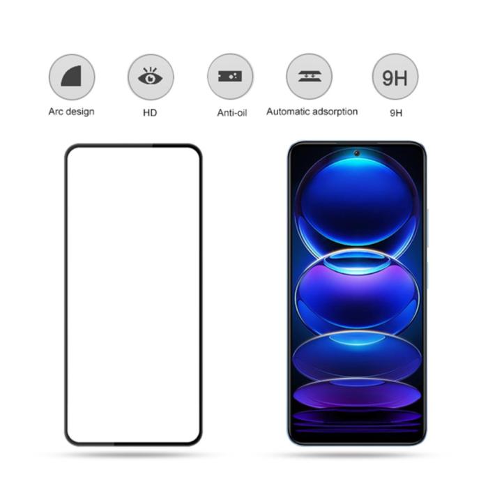 Bild 2, MOCOLO MOCOLO Xiaomi Redmi Note 12 Pro 5G Skärmskydd Heltäckande - Teknikhallen.se