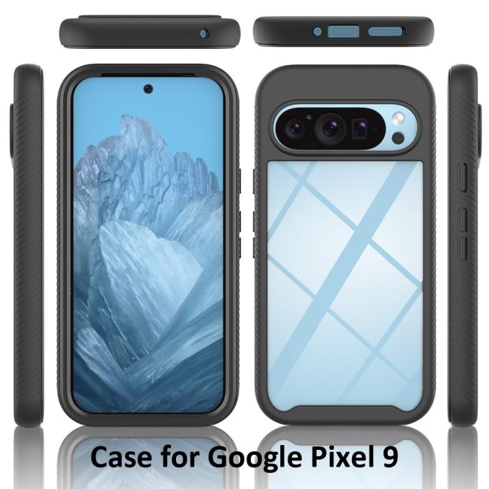 Bild 6,  Google Pixel 9/9 Pro Skal Hybrid Defense Svart - Teknikhallen.se