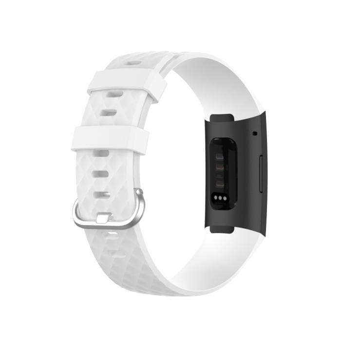 Bild 5,  Armband Fitbit Charge 3 / 4 Vit - Teknikhallen.se
