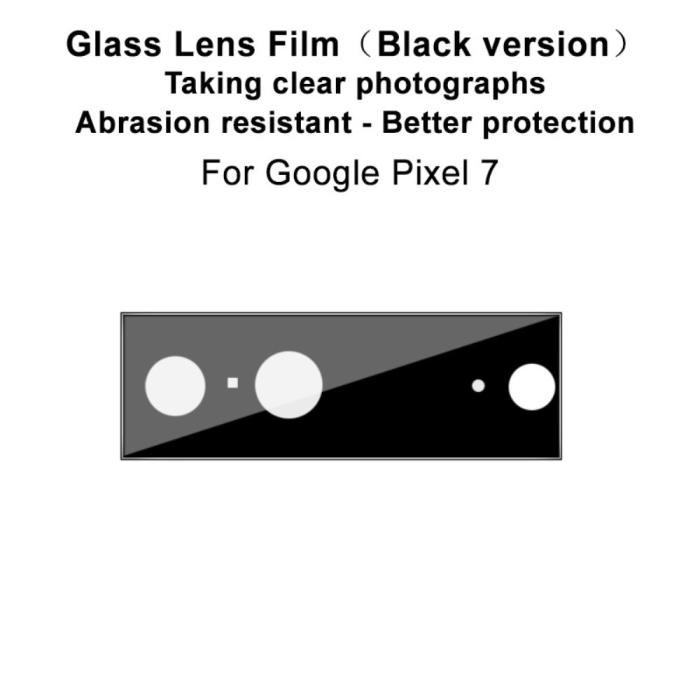 Bild 2, IMAK IMAK Google Pixel 7 Linsskydd Härdat Glas Svart - Teknikhallen.se