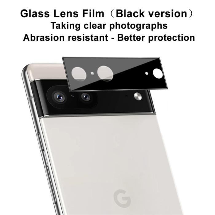 Bild 3, IMAK IMAK Google Pixel 7 Linsskydd Härdat Glas Svart - Teknikhallen.se